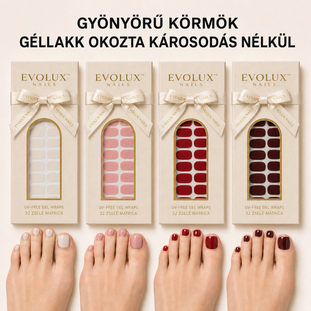 Evolux™ Zselé Körmök — Láb
