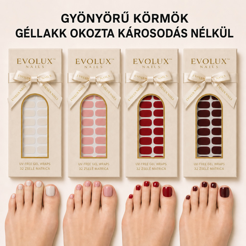 Evolux™ Zselé Körmök — Láb