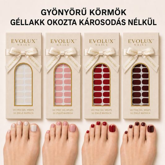 Evolux™ Zselé Körmök — Láb